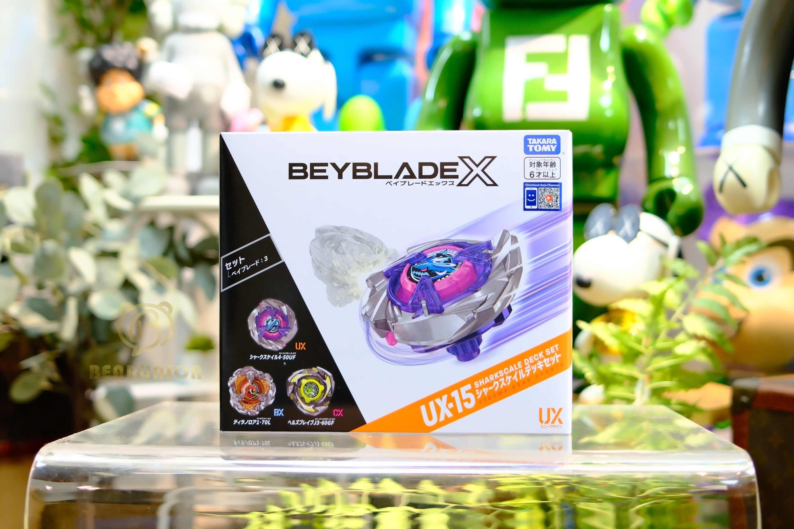 🥇現貨🥇Beyblade X 爆旋陀螺UX-15 鯊魚港版