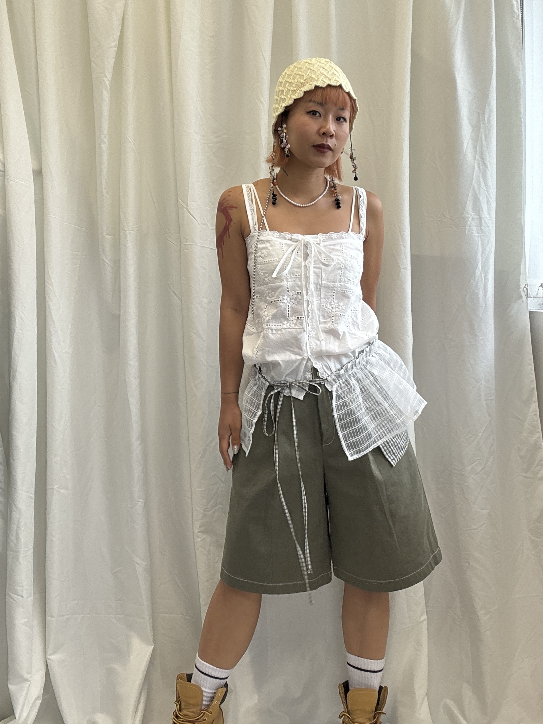 清涼夏日吊帶小背心