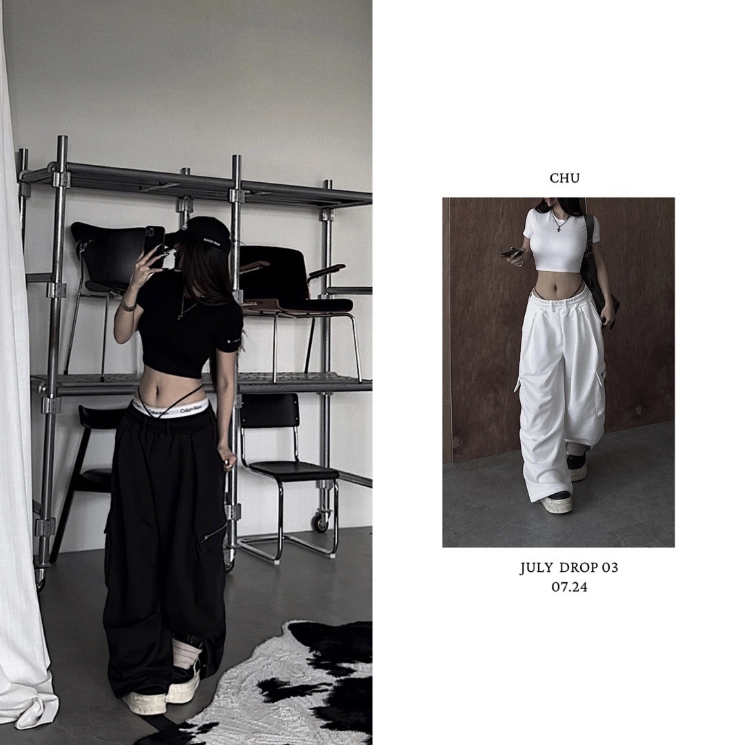 𝐂𝐇𝐔-𝐌𝐀𝐃𝐄｜Flatter Fit BT-05 圓領短袖上衣 (07.24 Drop)