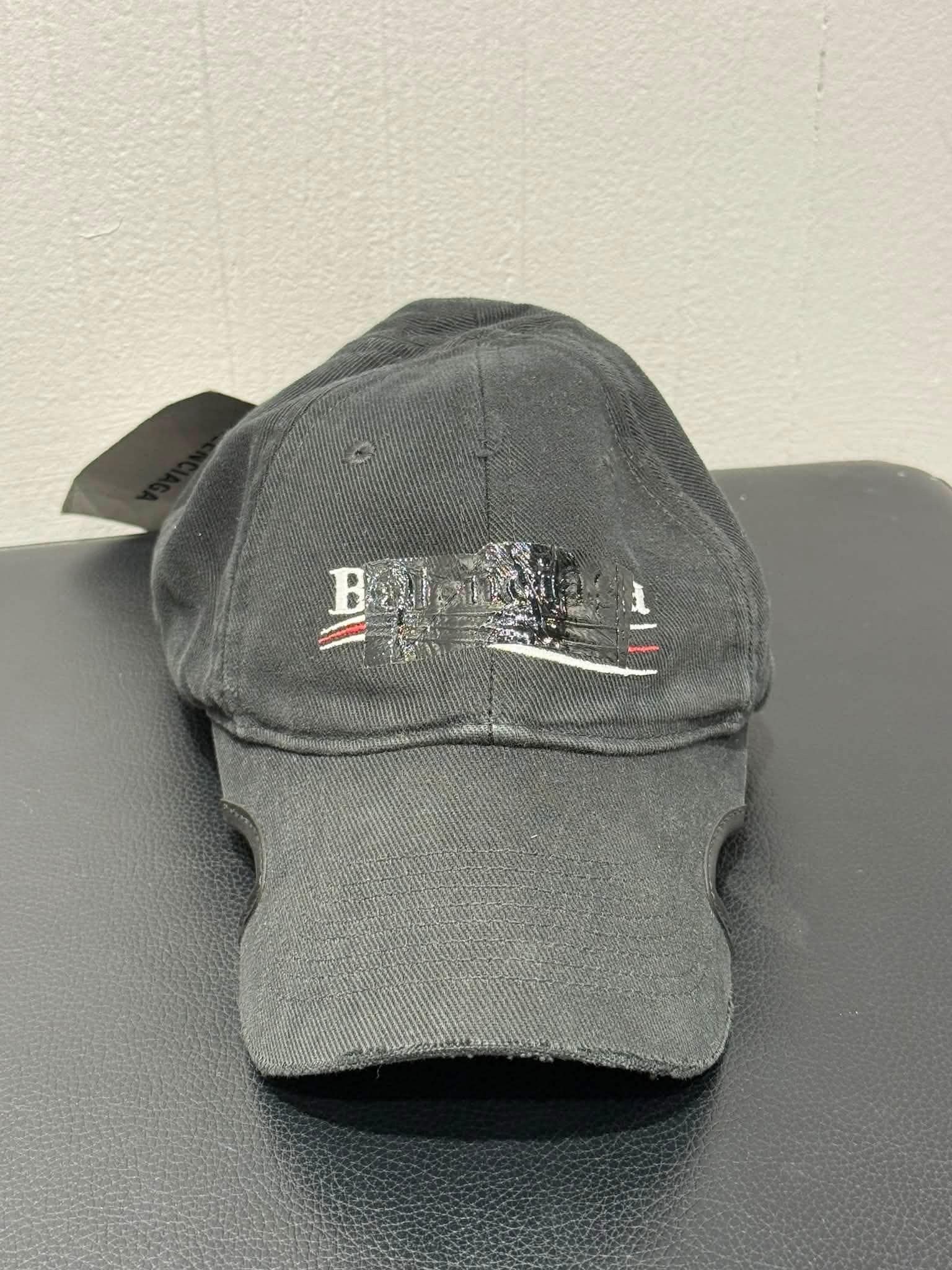 Balenciaga tape logo cap