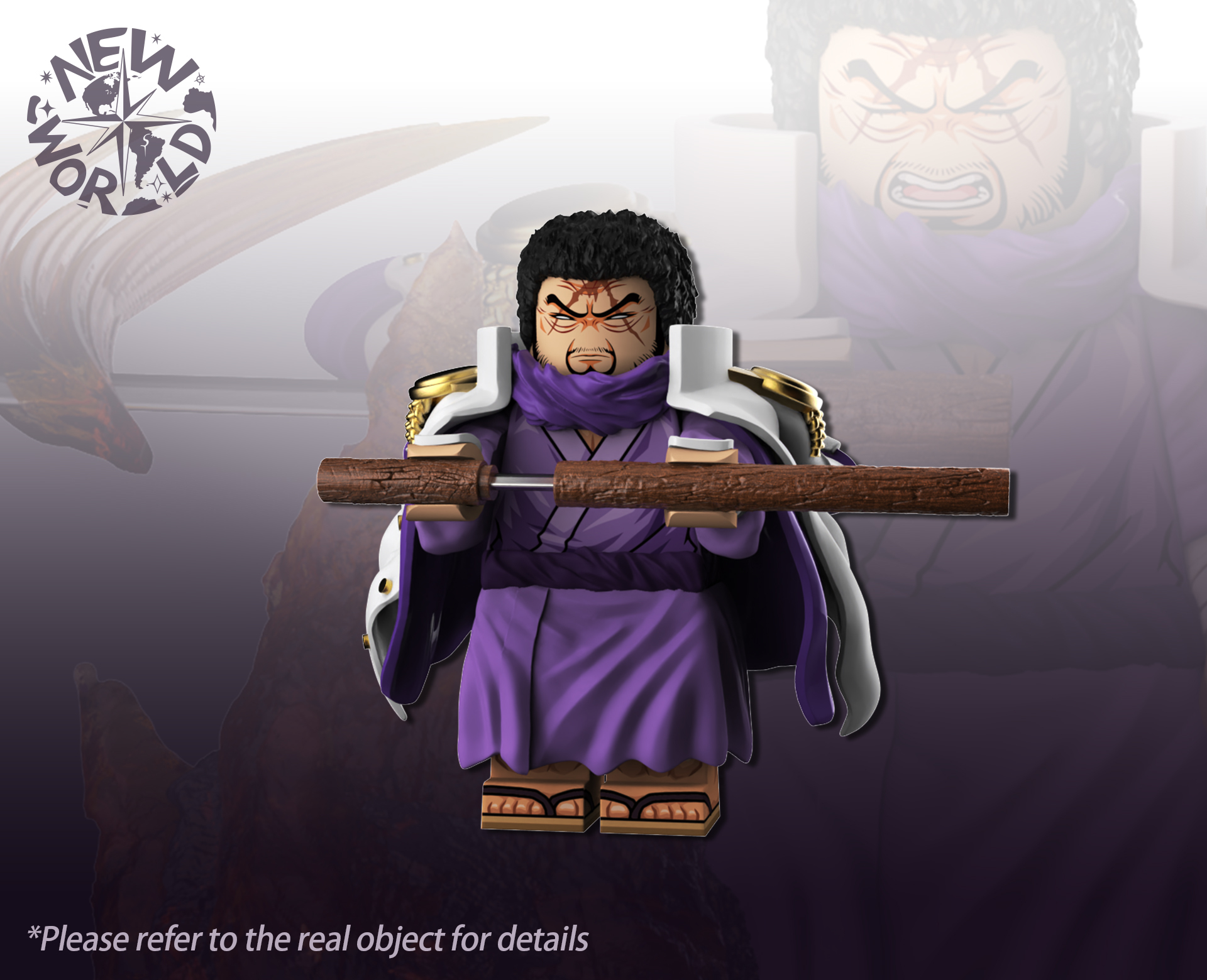[New World][Preorder] One Piece - Fujitora [UVprinted]