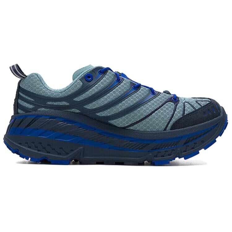 【代購】HOKA ONE ONE Stinson Evo OG Soft And Comfortable Balance Trail Running Shoes Unisex Blue 1155350-VNVY