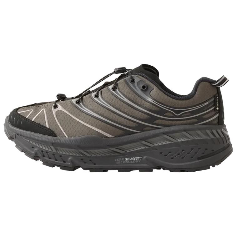 【代購】HOKA ONE ONE x HAVEN Stinson Evo Casual Running Shoes Unisex Gray Black 1172430-JKT