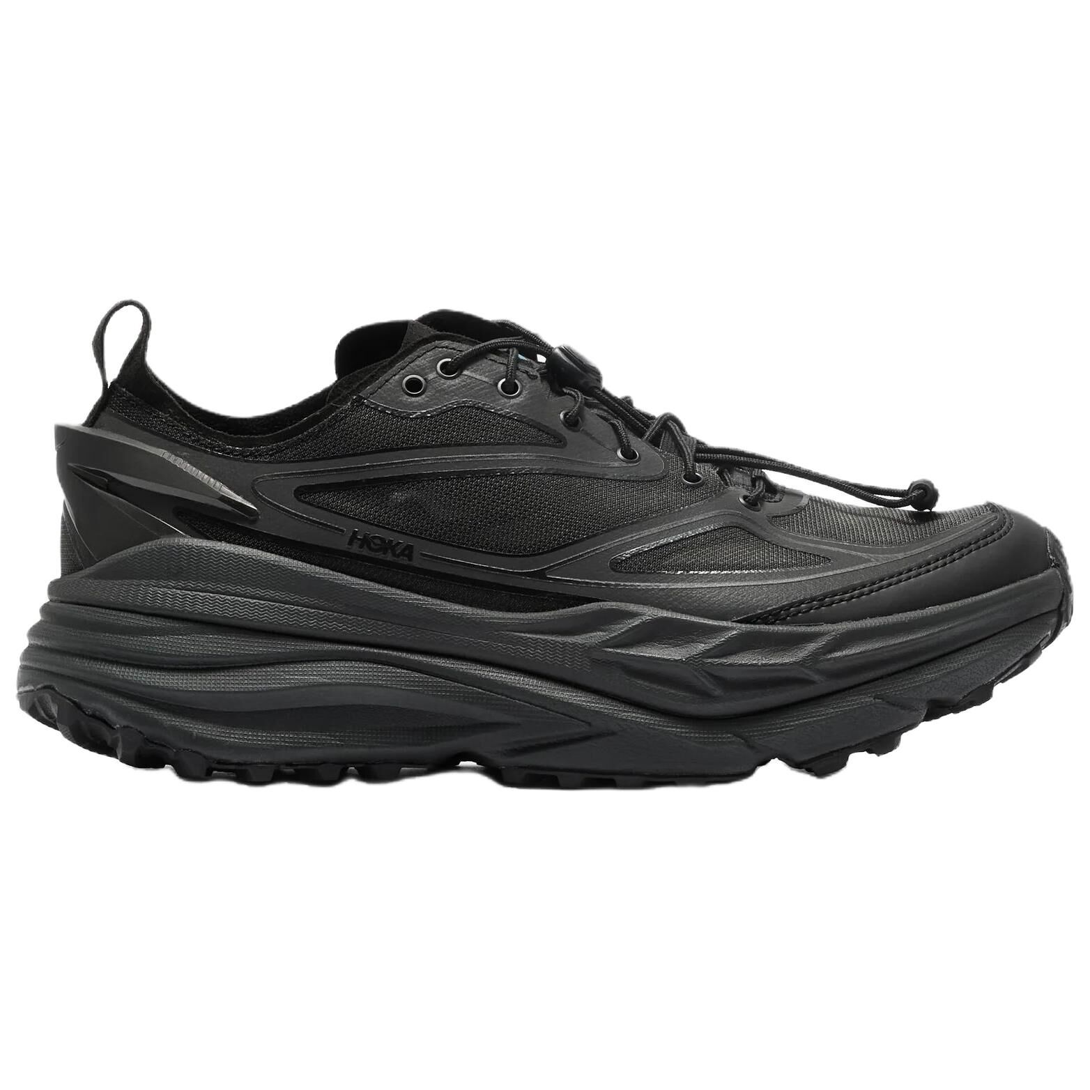 【代購】HOKA ONE ONE Stinson One7 Trail Running Shoes Unisex Black 1178630-BBNB