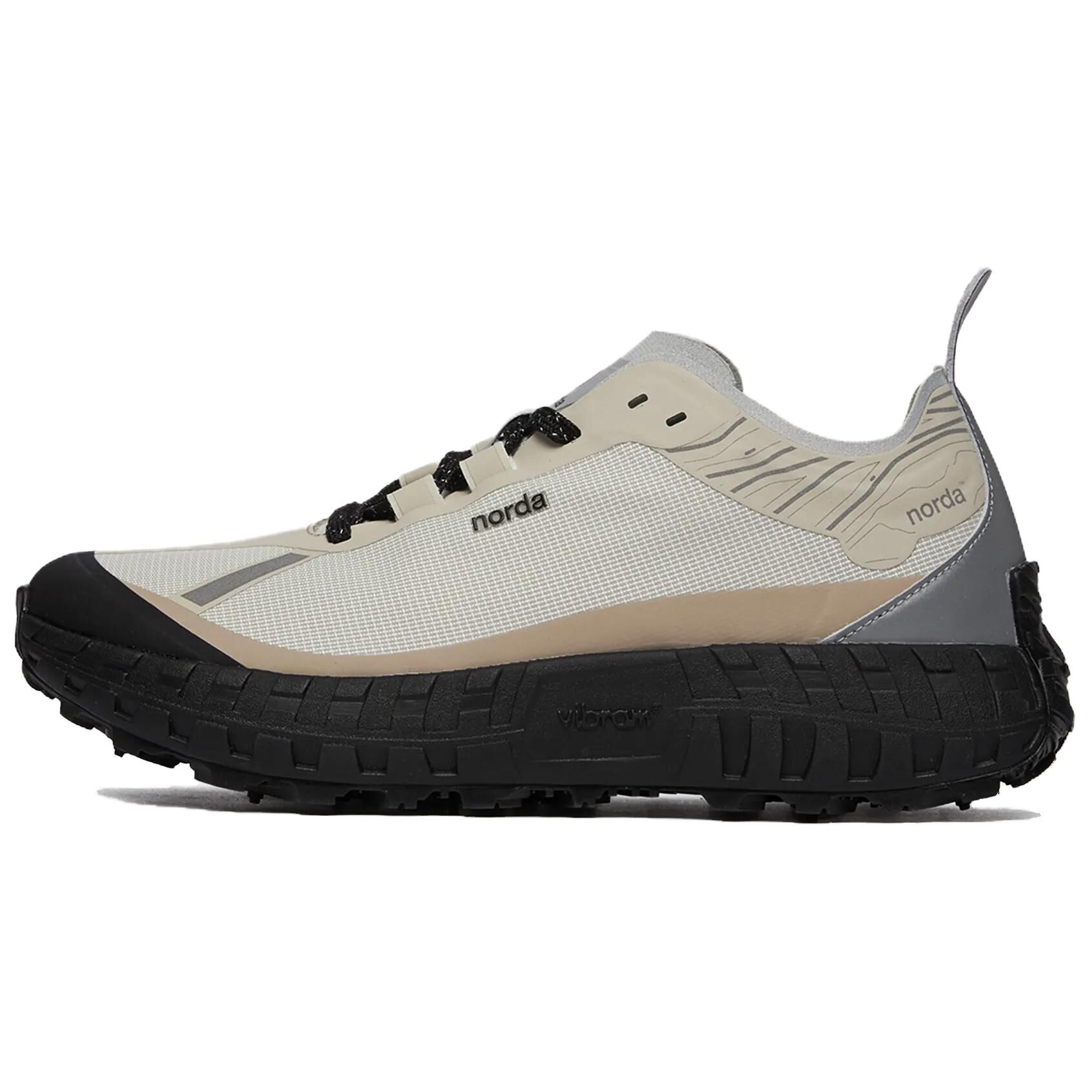 【代購】NORDA 001 Cushioning, Wear Resistant Low top Trail Running Long Distance Running Shoes Men's White Gray Orange TFO001MCDR