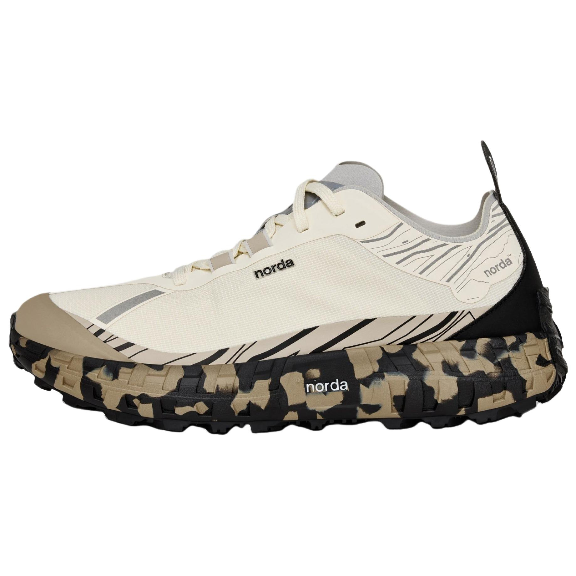 【代購】NORDA 001A Trail Running Shoes Men's Ecru 001-M-ABYSS