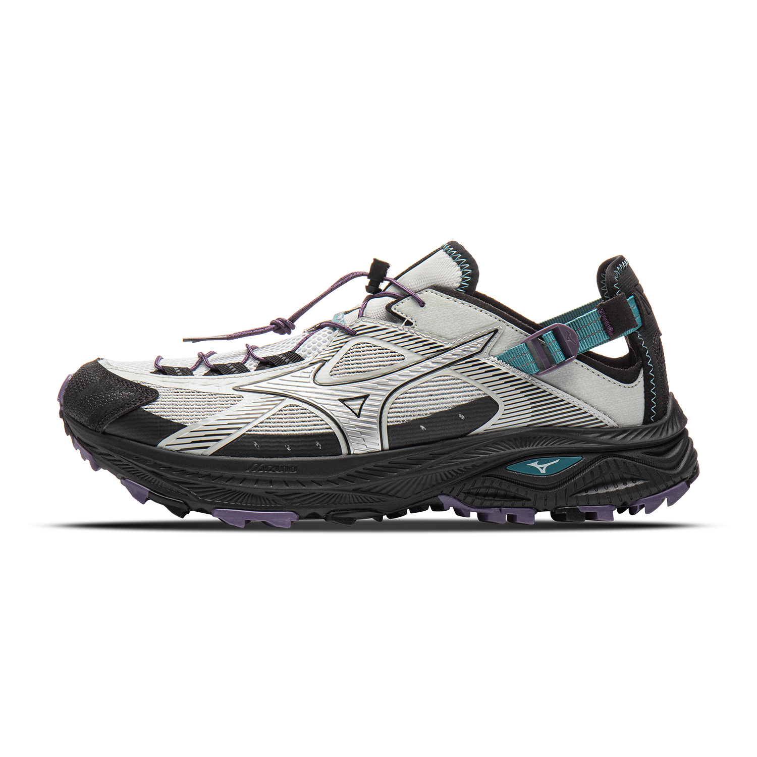 【代購】Mizuno Racer Trail River Trekking Shoes Unisex Antarctic Gray/Black D1GH261203