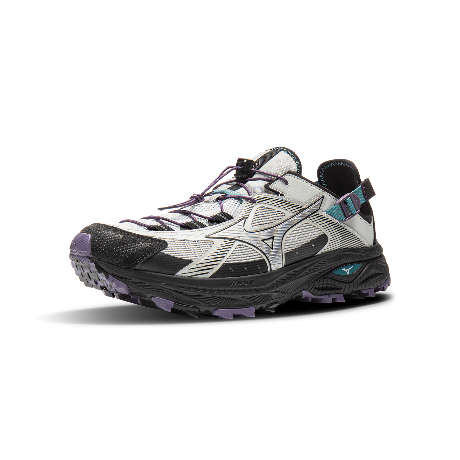 【代購】Mizuno Racer Trail River Trekking Shoes Unisex Antarctic Gray/Black D1GH261203