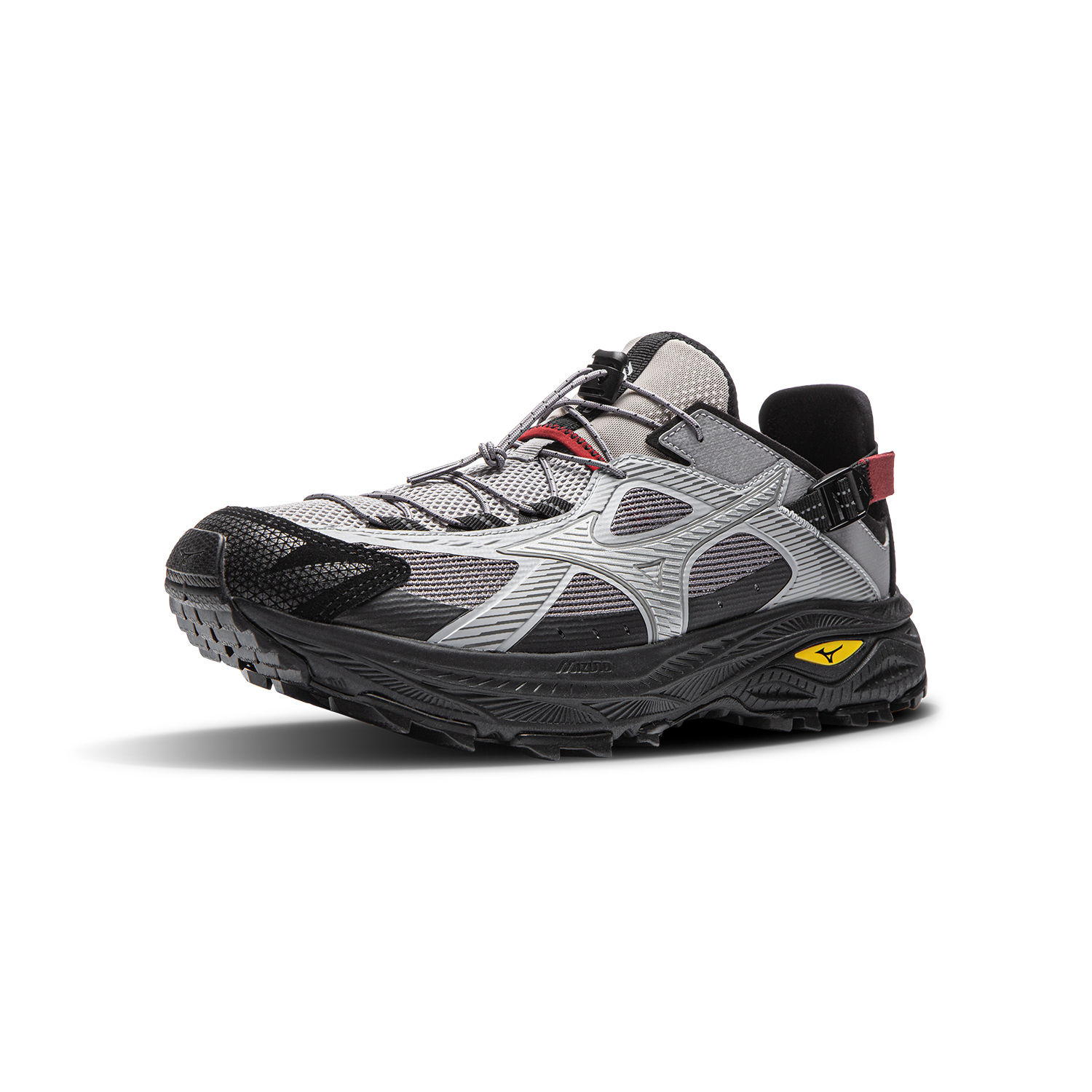 【代購】Mizuno Racer Trail River Trekking Shoes Unisex Morning Mist Gray D1GH261204