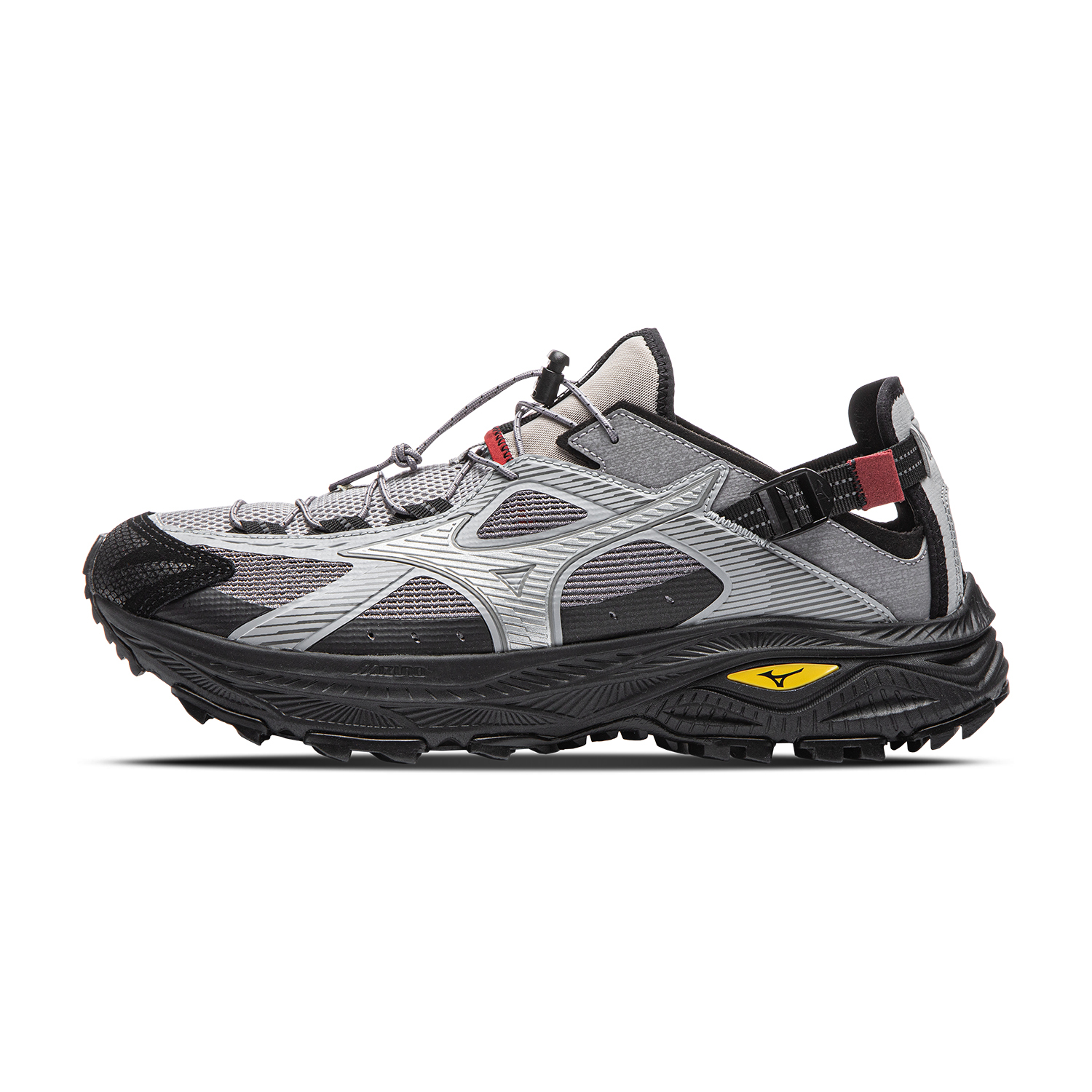 【代購】Mizuno Racer Trail River Trekking Shoes Unisex Morning Mist Gray D1GH261204