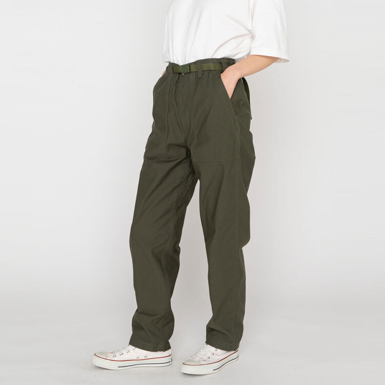 【代購】THE NORTH FACE PURPLE LABEL Casual Pants Unisex Olive Moderate Straight Fit Pants NT5356N-OD