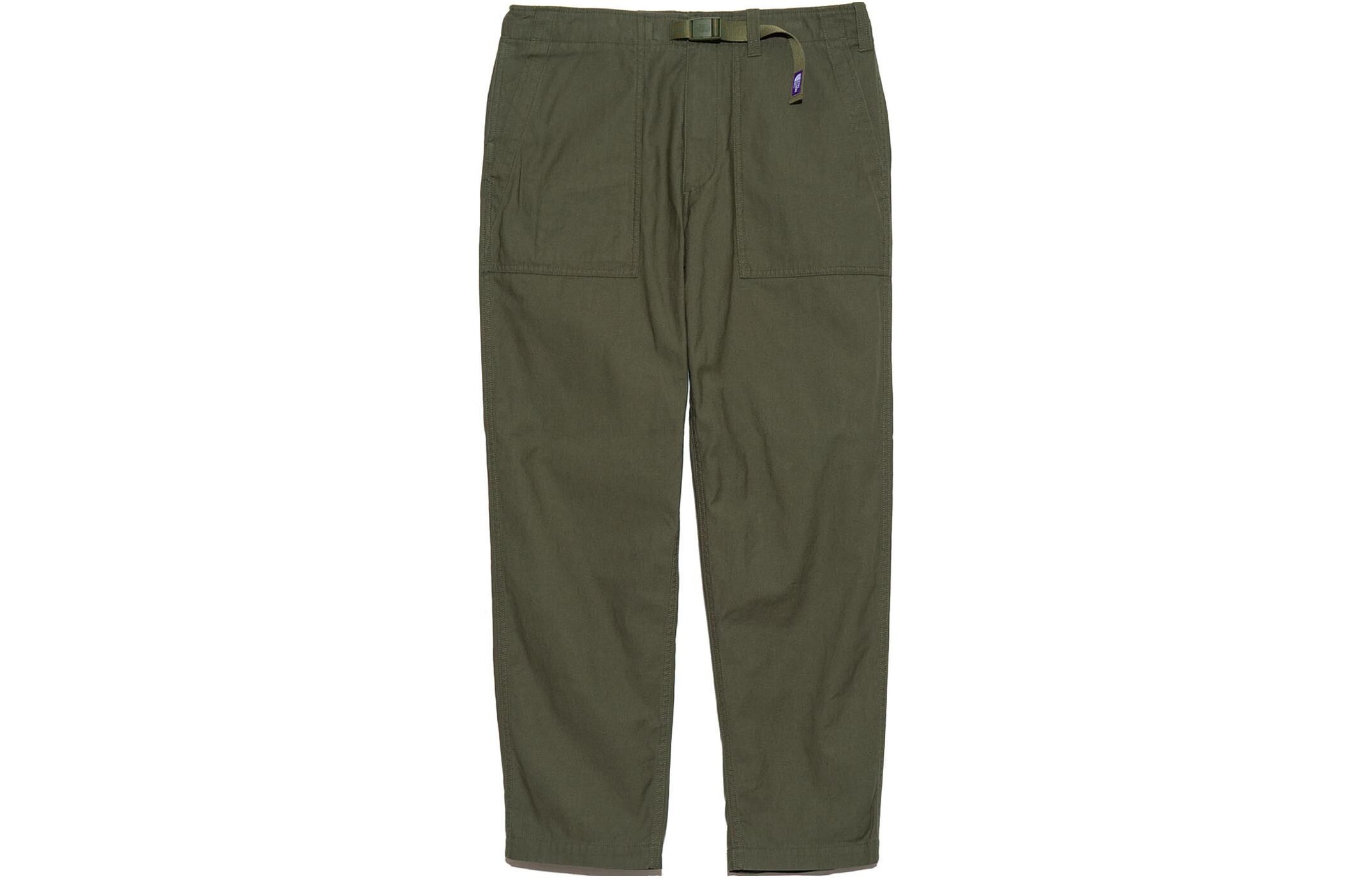 【代購】THE NORTH FACE PURPLE LABEL Casual Pants Unisex Olive Moderate Straight Fit Pants NT5356N-OD