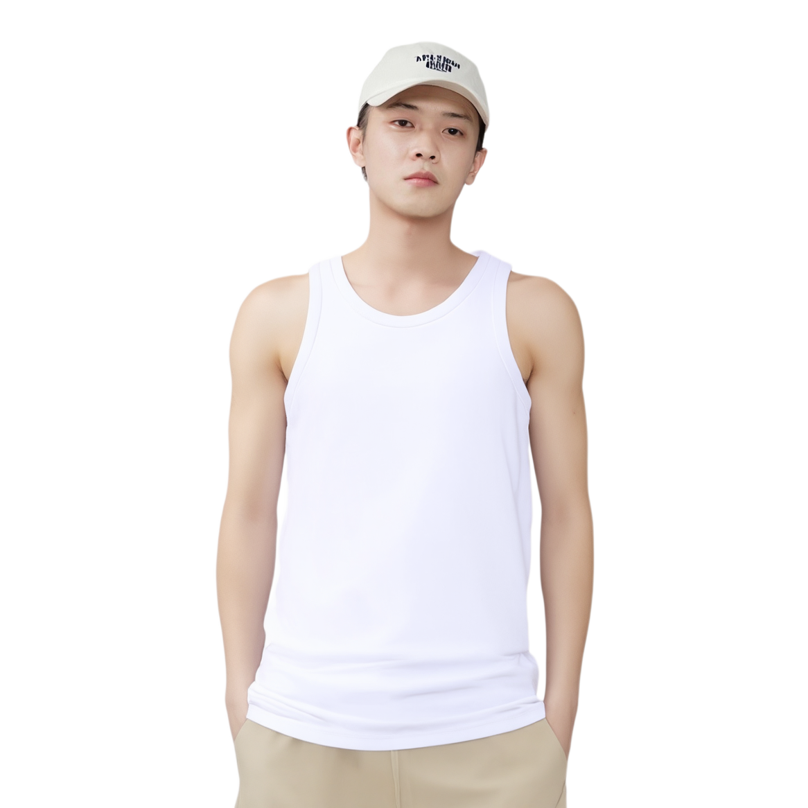 【代購】THE NORTH FACE PURPLE LABEL Tank Top Men's 2 Pack White NT3431N-W