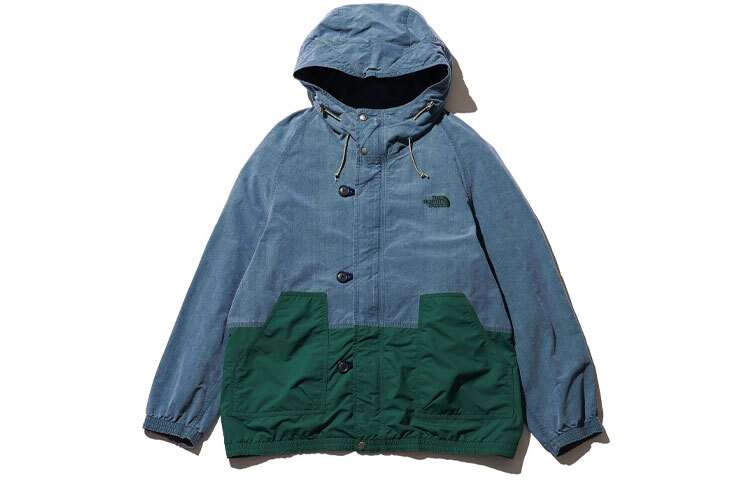 【代購】THE NORTH FACE PURPLE LABEL X Monkey Time Jackets Men's Green Hooded Moderate Other NP2173N