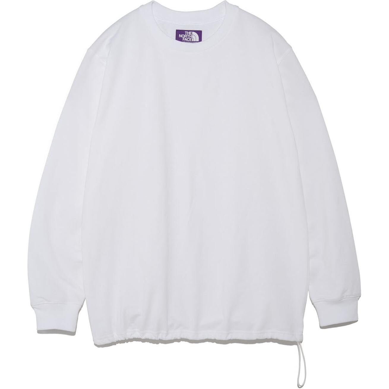 【代購】THE NORTH FACE PURPLE LABEL Field Long Sleeve Tee T Shirt Unisex White N24FH072-W