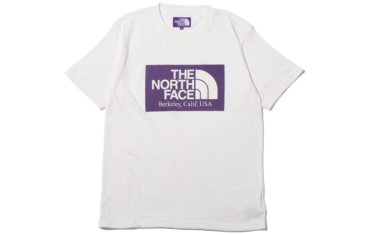 【代購】THE NORTH FACE PURPLE LABEL T Shirt Unisex White NT3953N-OW