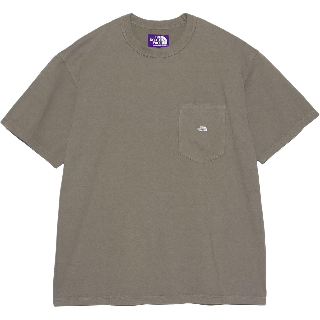 【代購】THE NORTH FACE PURPLE LABEL SS25 T Shirt Unisex Gray Brown N25SI102-CE