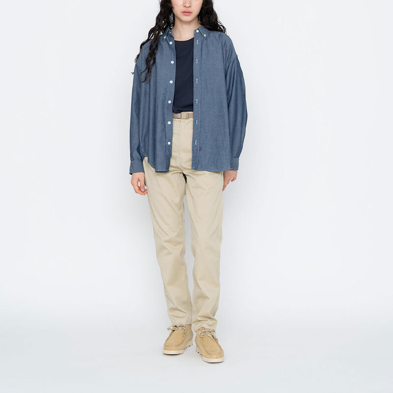 【代購】THE NORTH FACE PURPLE LABEL Chino Straight Field Pants Casual Pants Unisex Beige NT5411N-BE