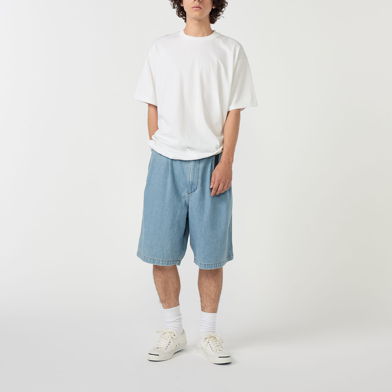 【代購】THE NORTH FACE PURPLE LABEL Denim Shorts Men's N26SD074-IB