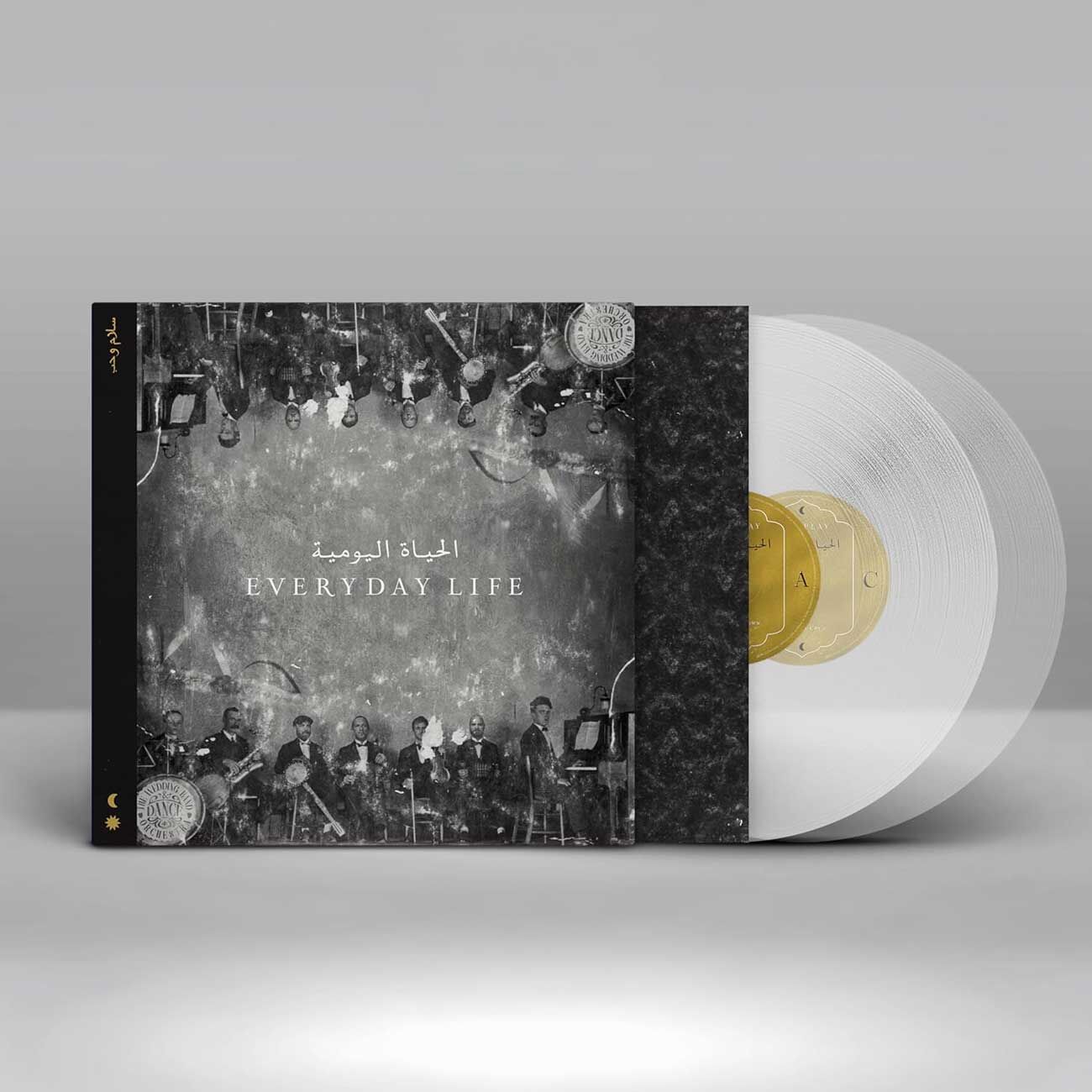 Coldplay - Everyday Life 2LP (Clear EcoRecord Vinyl)