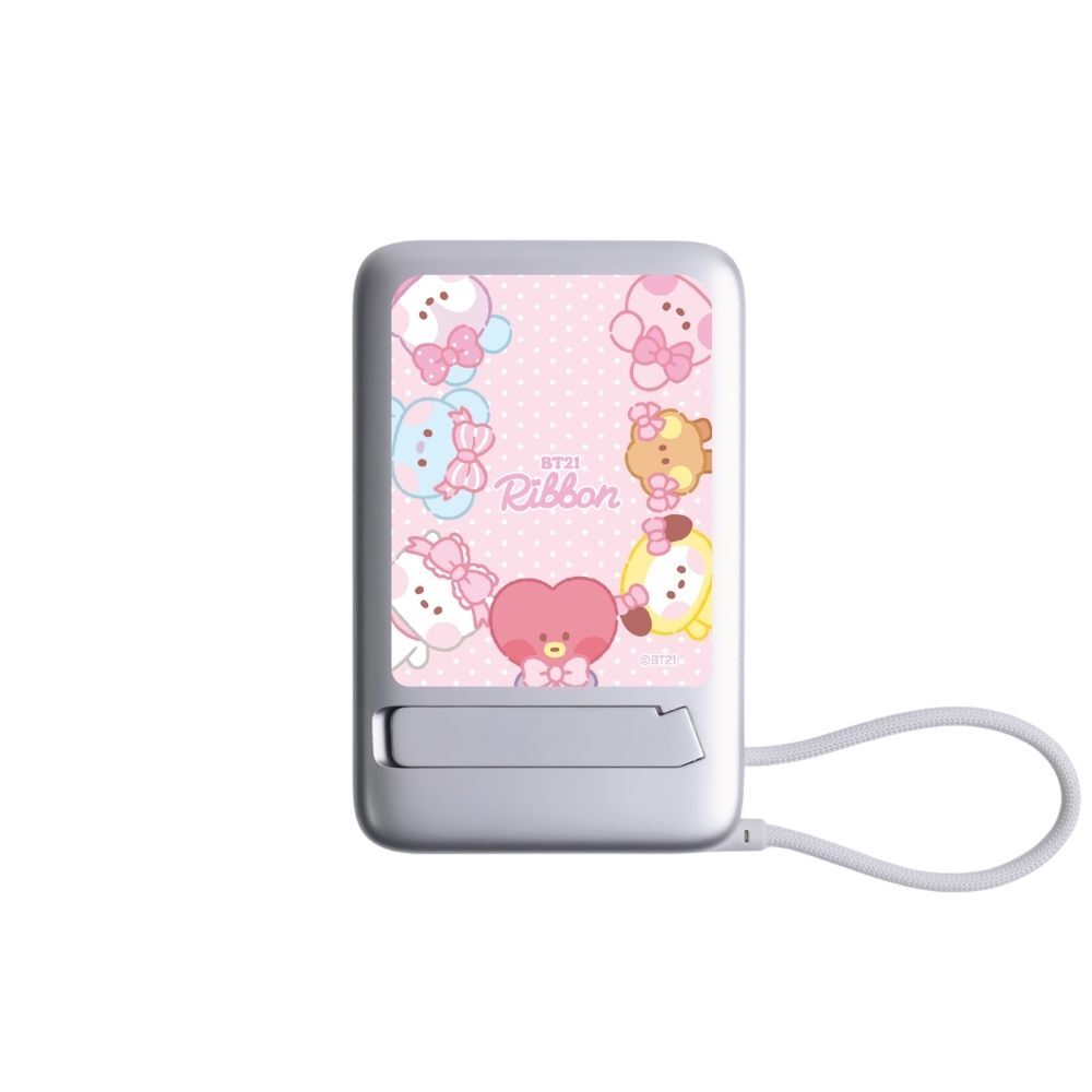 宇宙明星BT21 / 磁吸支架行動電源 - Ribbon
