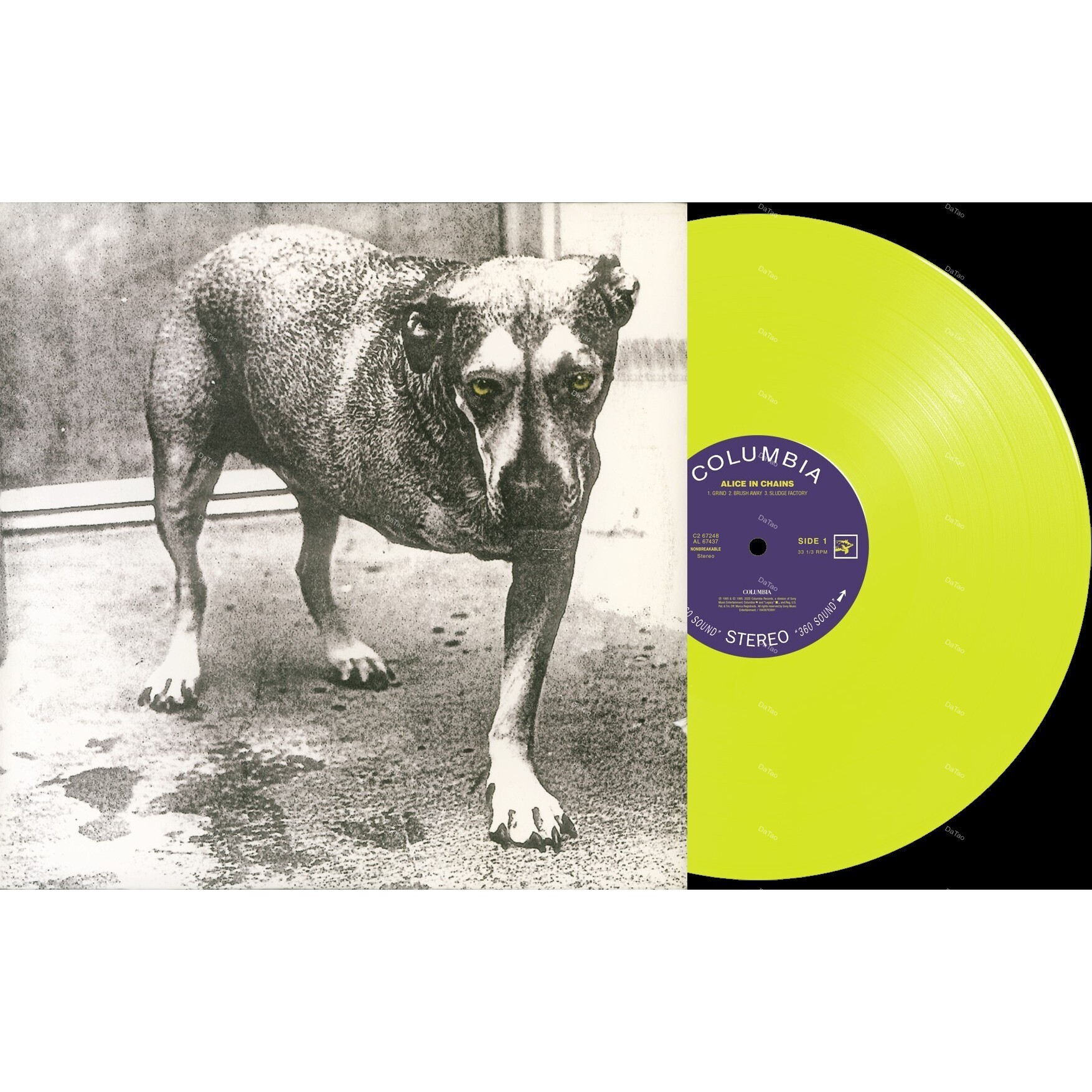 Alice In Chains - Alice In Chains 2LP (Highlighter Yellow Vinyl 30th Anniversary Edition)