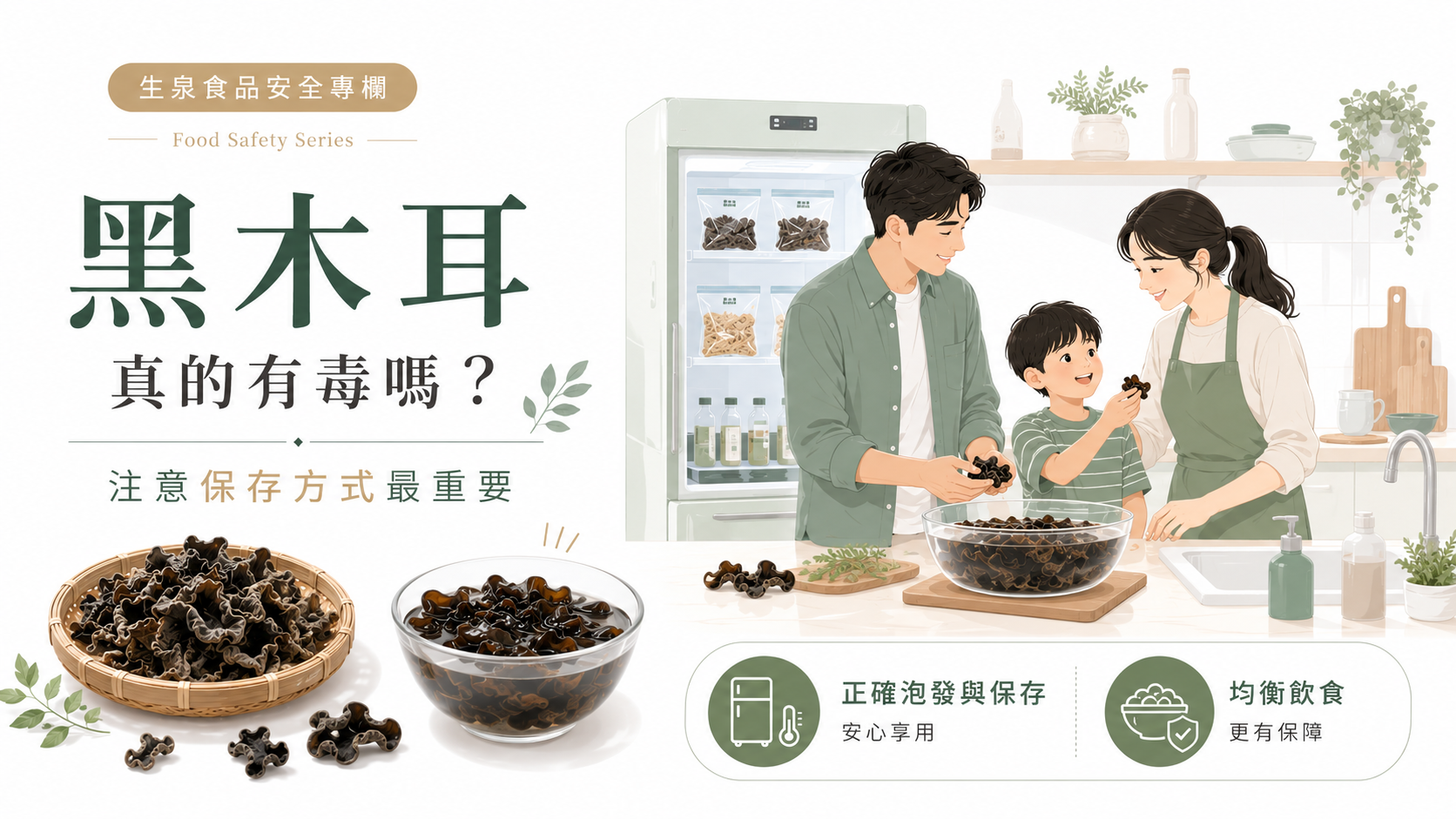 黑木耳保存方式