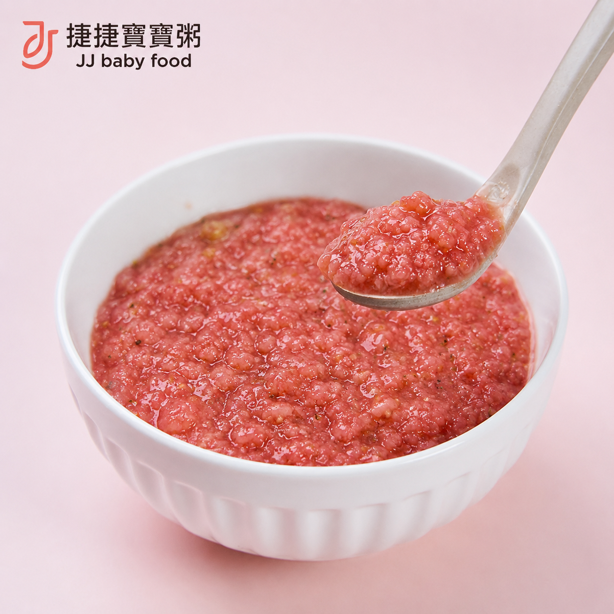 副食品-1P-09 粉紅豬豬大寶寶粥
