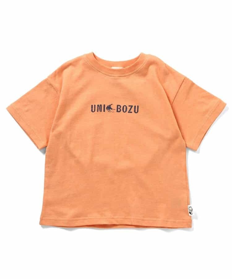 日本 F.O.KIDS 妖怪傳說 純棉短袖上衣 (橘色，160) R207216