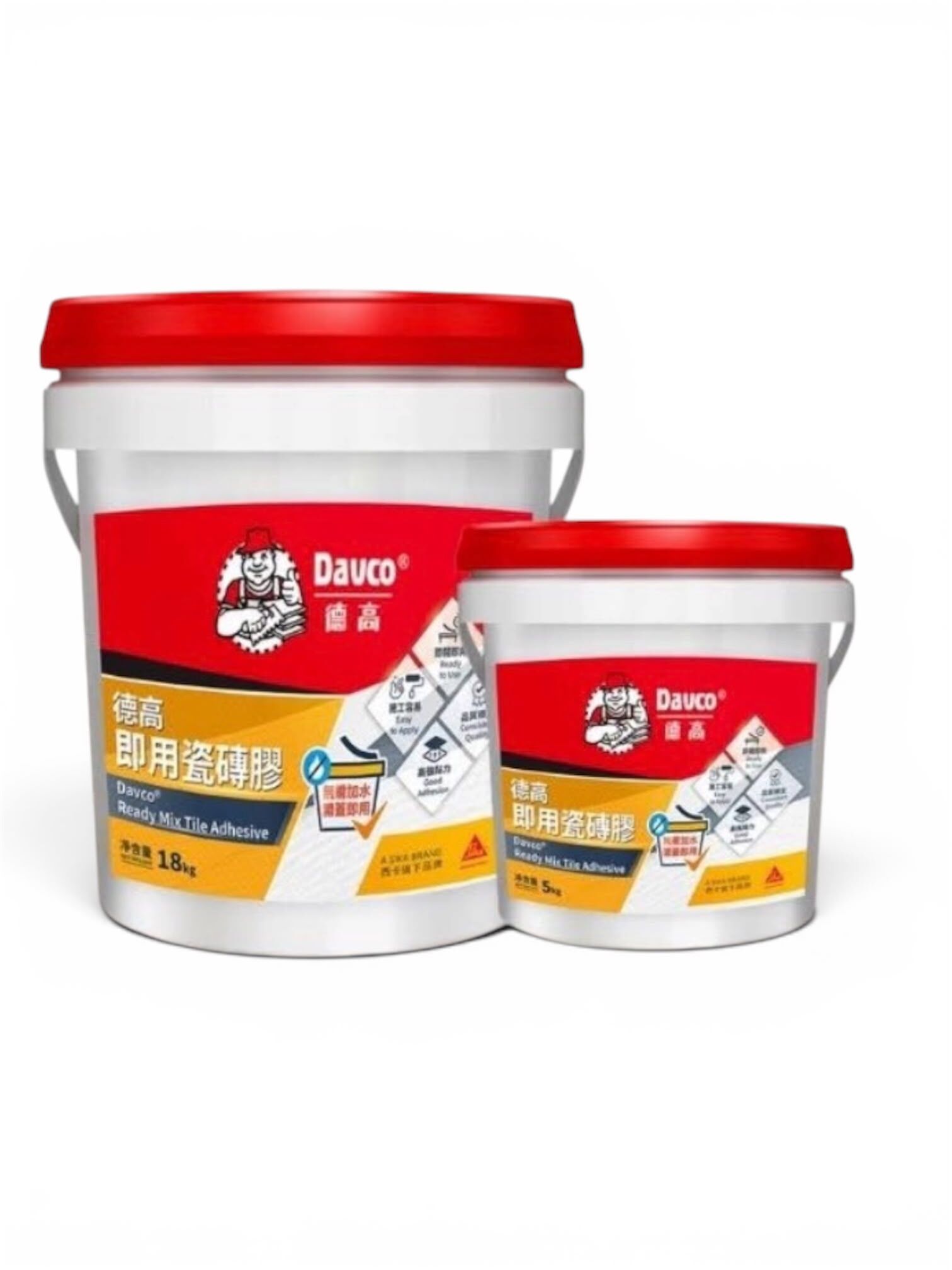 "DAVCO" 德高牌即用瓷磚膠(米黃色)