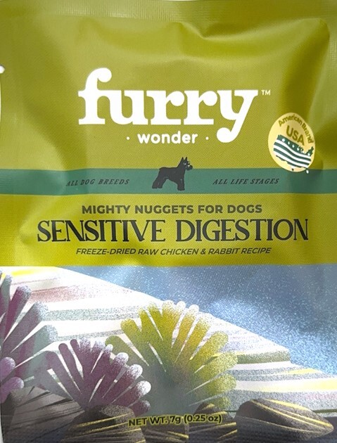 ($20@3包)美國Furry Wonder 全犬 低敏消化 主食凍乾 雞肉+兔肉味 0.25oz