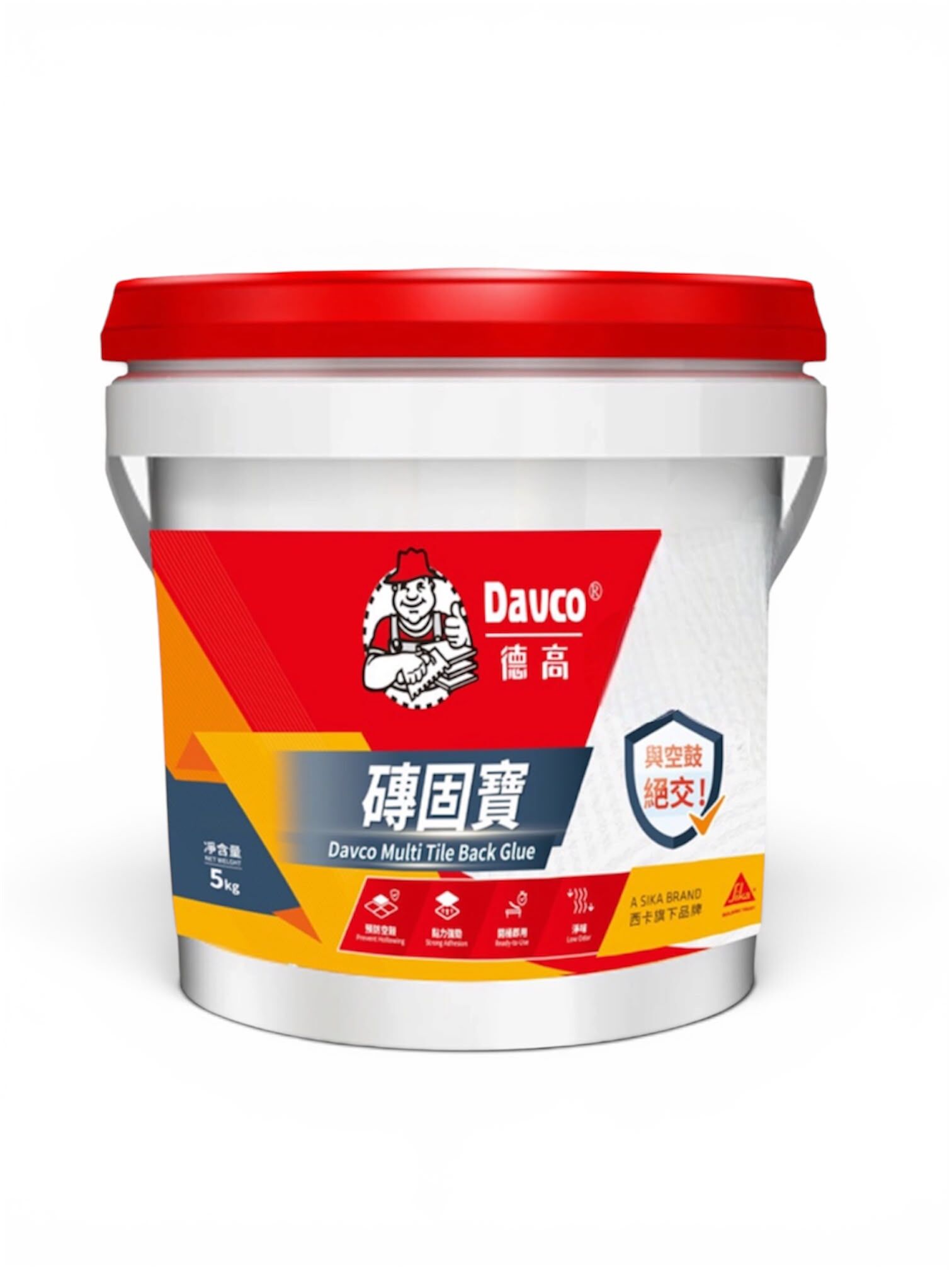 "DAVCO" 德高牌磚固寶(瓷磚底膠)(透明)(5KG)