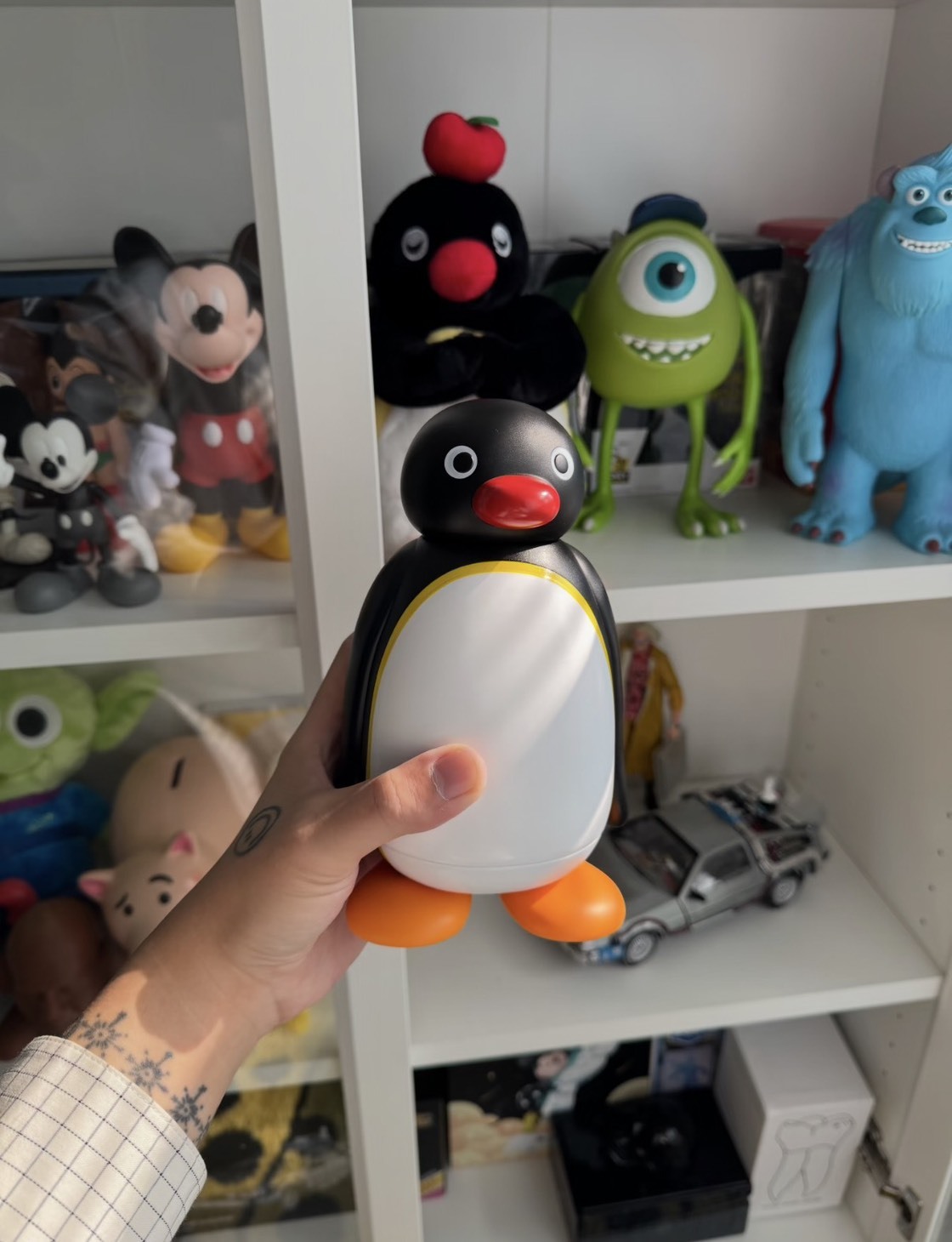 <有了這個我每天都想喝水😗🤍>正版 Pingu  企鵝家族 保溫瓶 280mL