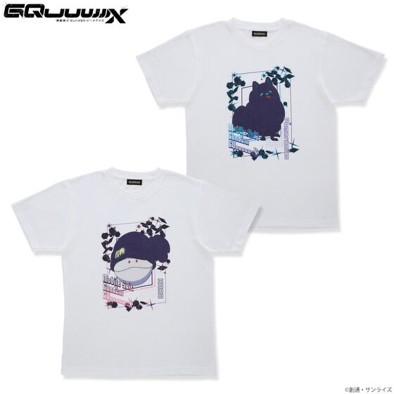 254857 Pbandai 預訂 2026/9月 機動戦士Gundam GQuuuuuuX　キャラクターTシャツ（全2種）