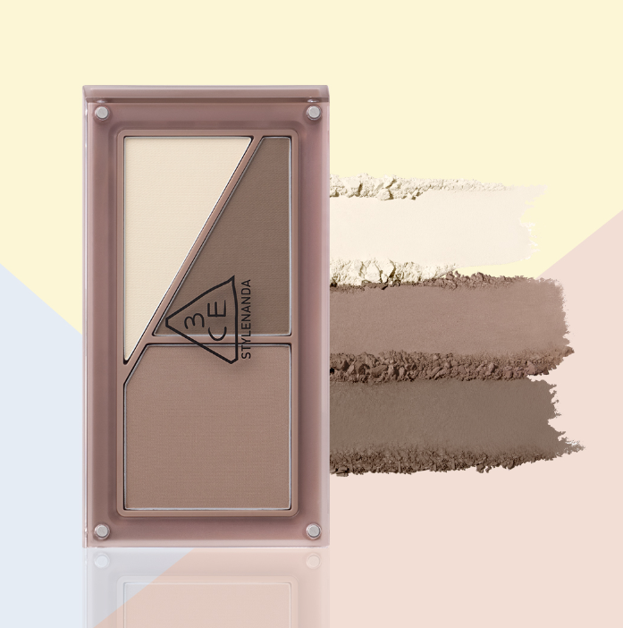 韓國代購 3CE Layer it All Contour Palette 分層三色立體提亮X輪廓修容盤 – 2種選擇