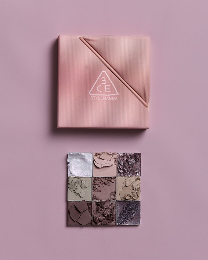 韓國代購 3CE MULTI EYE COLOR PALETTE THE TEXTILE