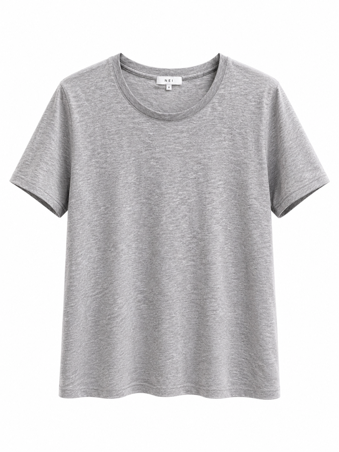 圓領素面棉T-shirt