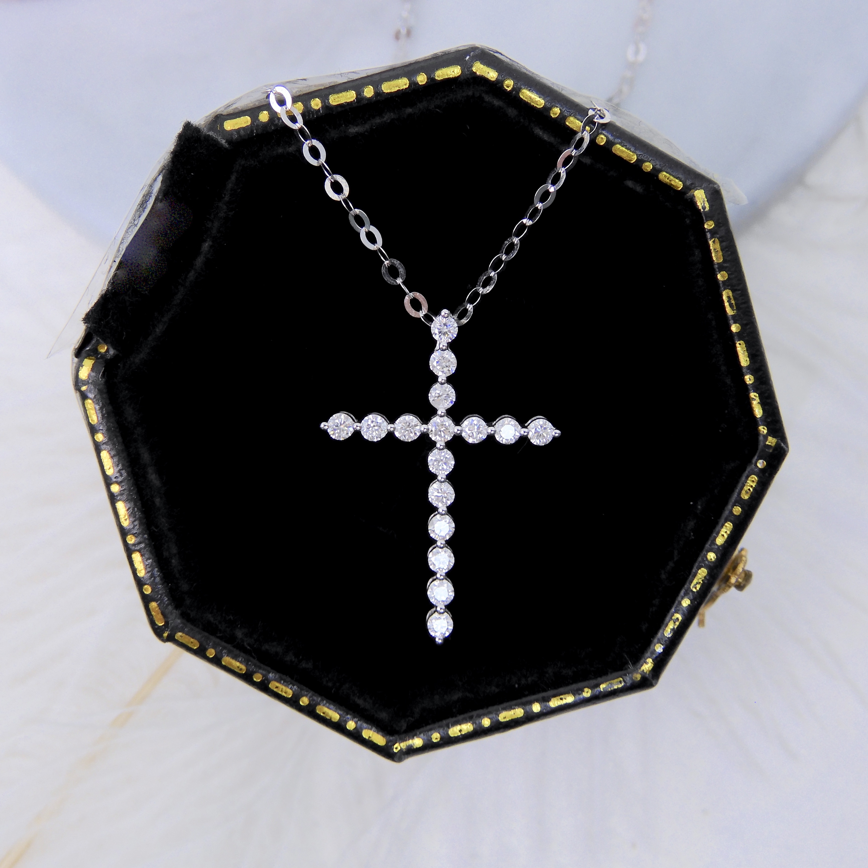 18K金 0.4ct 鑽石項鏈