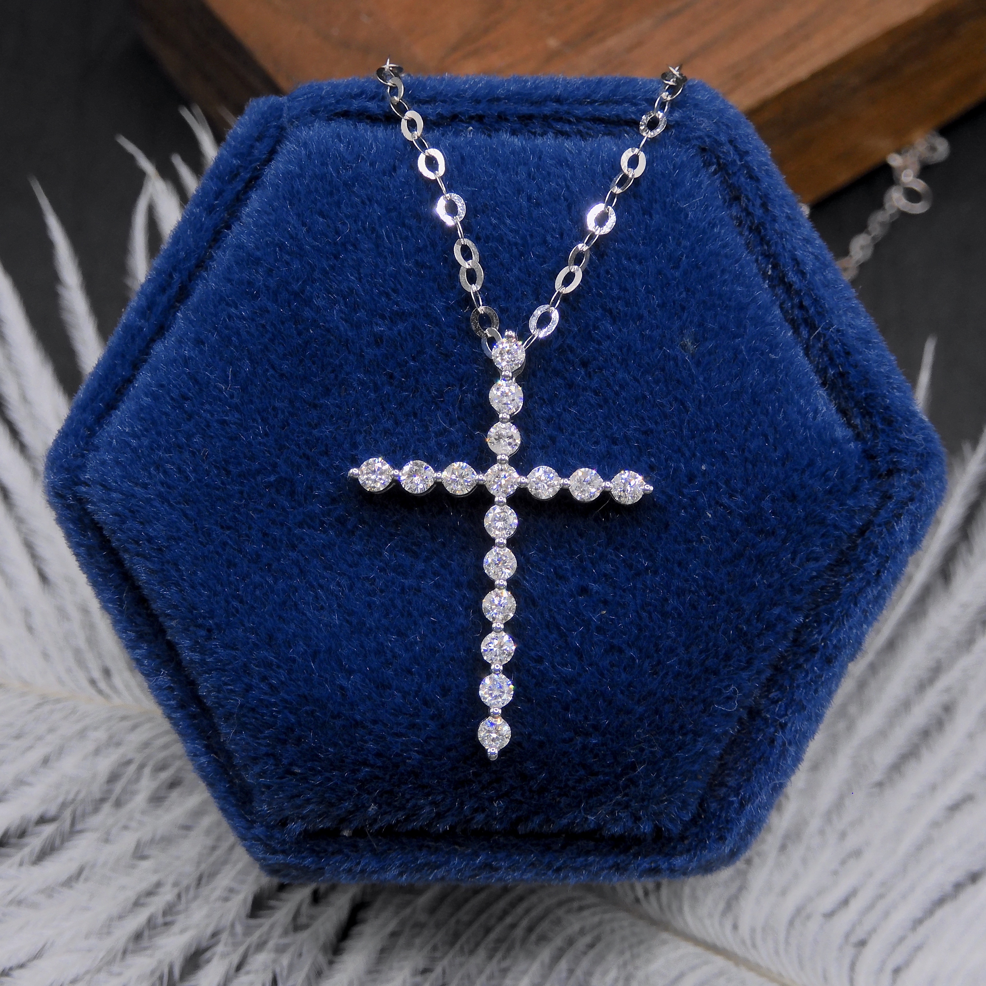 18K金 0.4ct 鑽石項鏈