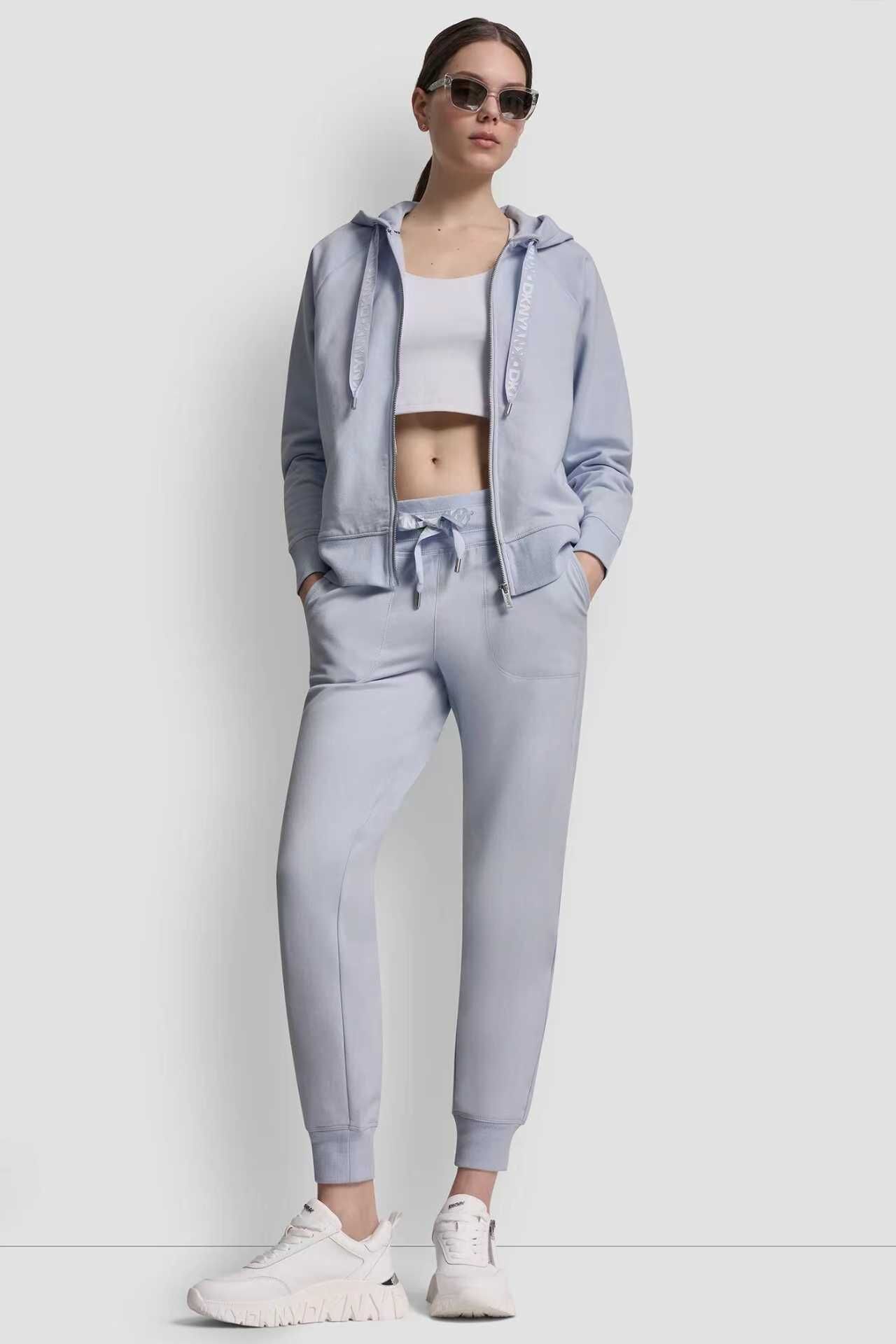 【預購】DKNY SPORT H072259 女裝連帽外套 (淡藍色)