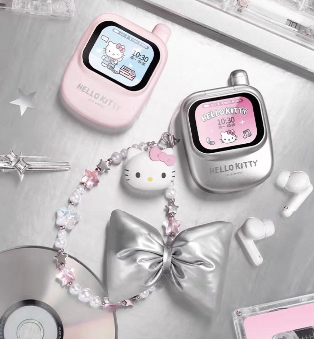 <甜心萌物🎀> HELLO KITTY 手機造型螢幕耳機 三麗鷗正版授權 兩色