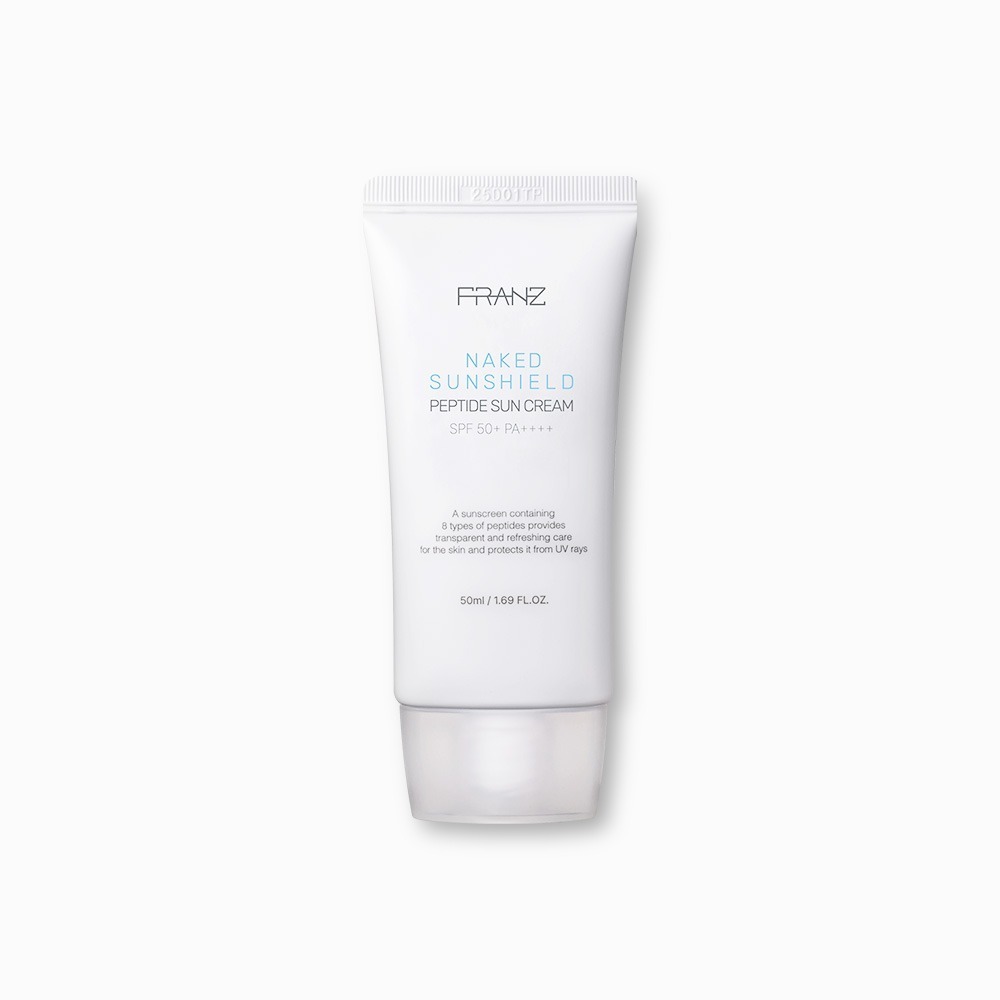FAC-BBG0722-017 FRANZ NAKED SUNSHEILD PEPTIDE SUN CREAM 50ml (A17)