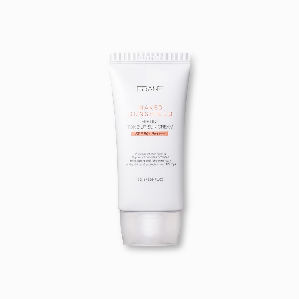 FAC-BBG0722-018 FRANZ NAKED SUNSHEILD PEPTIDE TONE-UP SUN CREAM 50ml (A18)