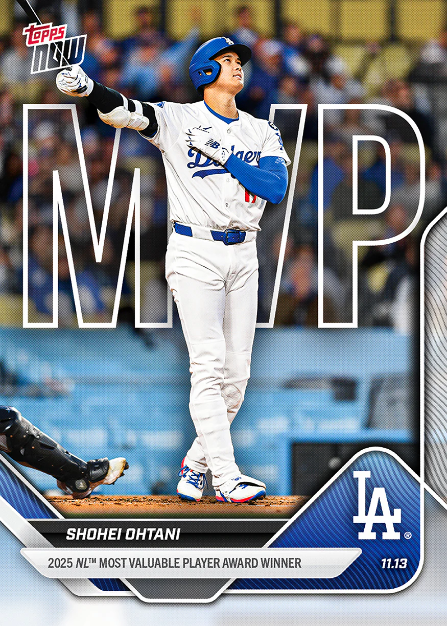 大谷翔平 2025 MLB Topps NOW 球員卡 Card OS-7