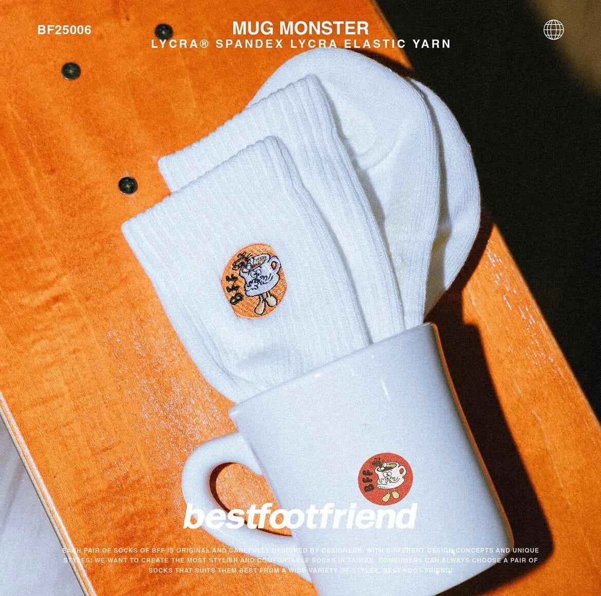 BFF mug monster襪仔