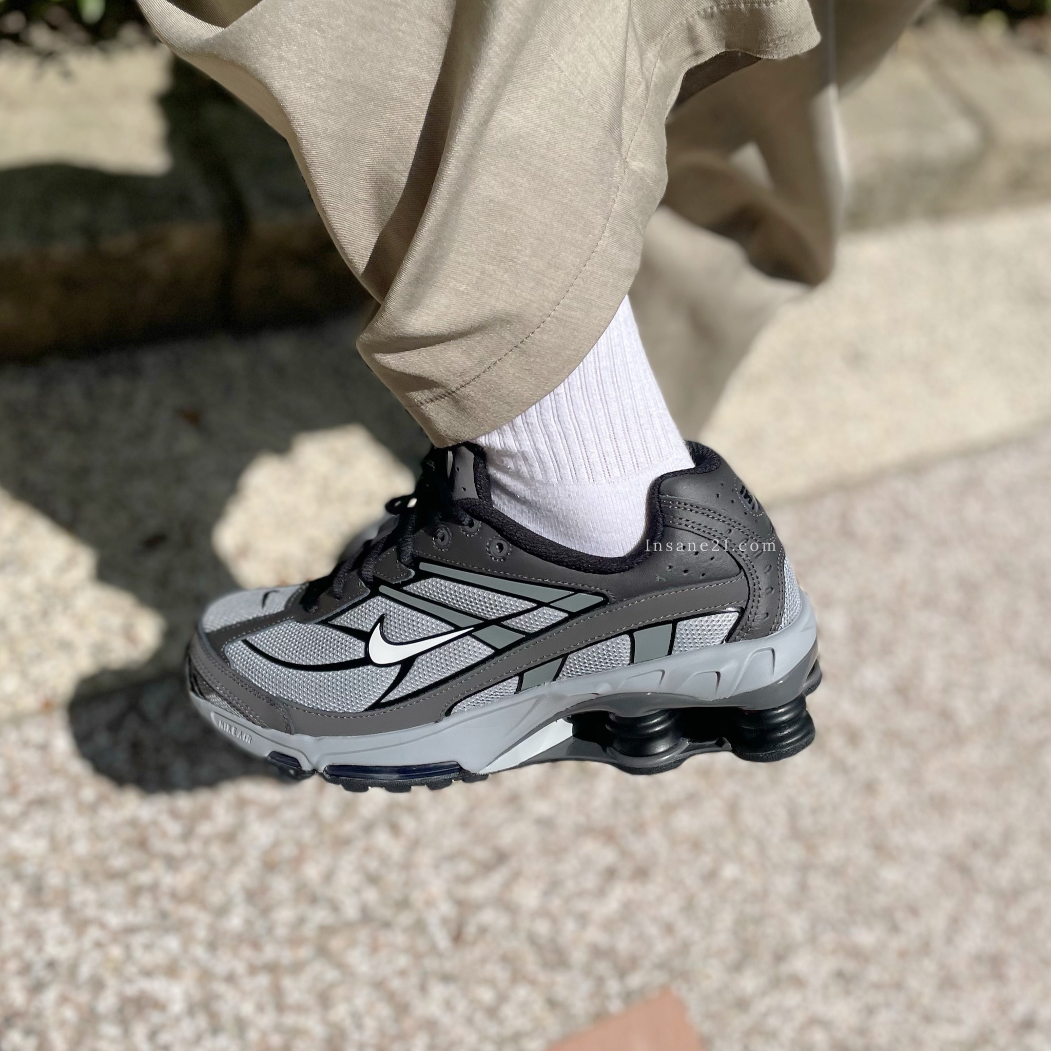 NIKE SHOX RIDE 2 黑灰 鐵灰 霧灰 彈簧 休閒 男鞋 IO4296-001