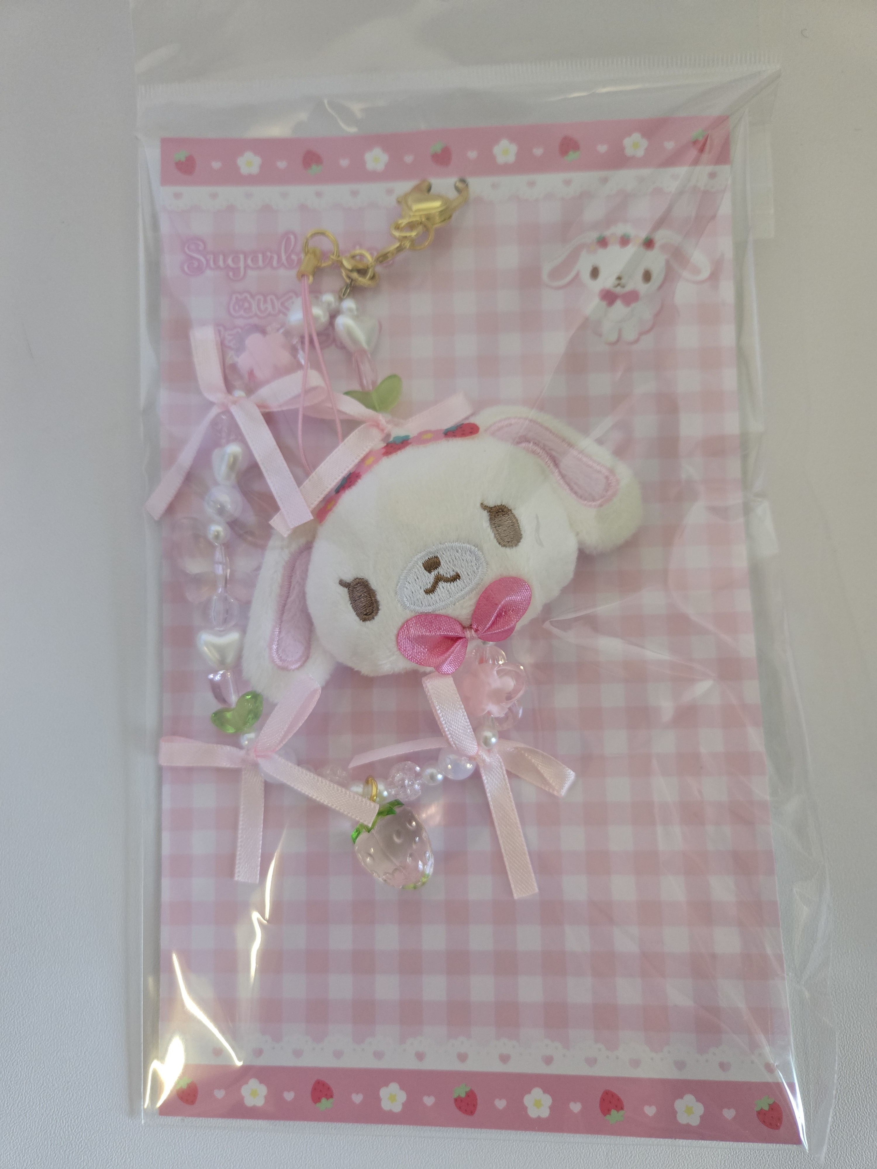 ぬいぐるみフォンストラップ Sugarbunnies