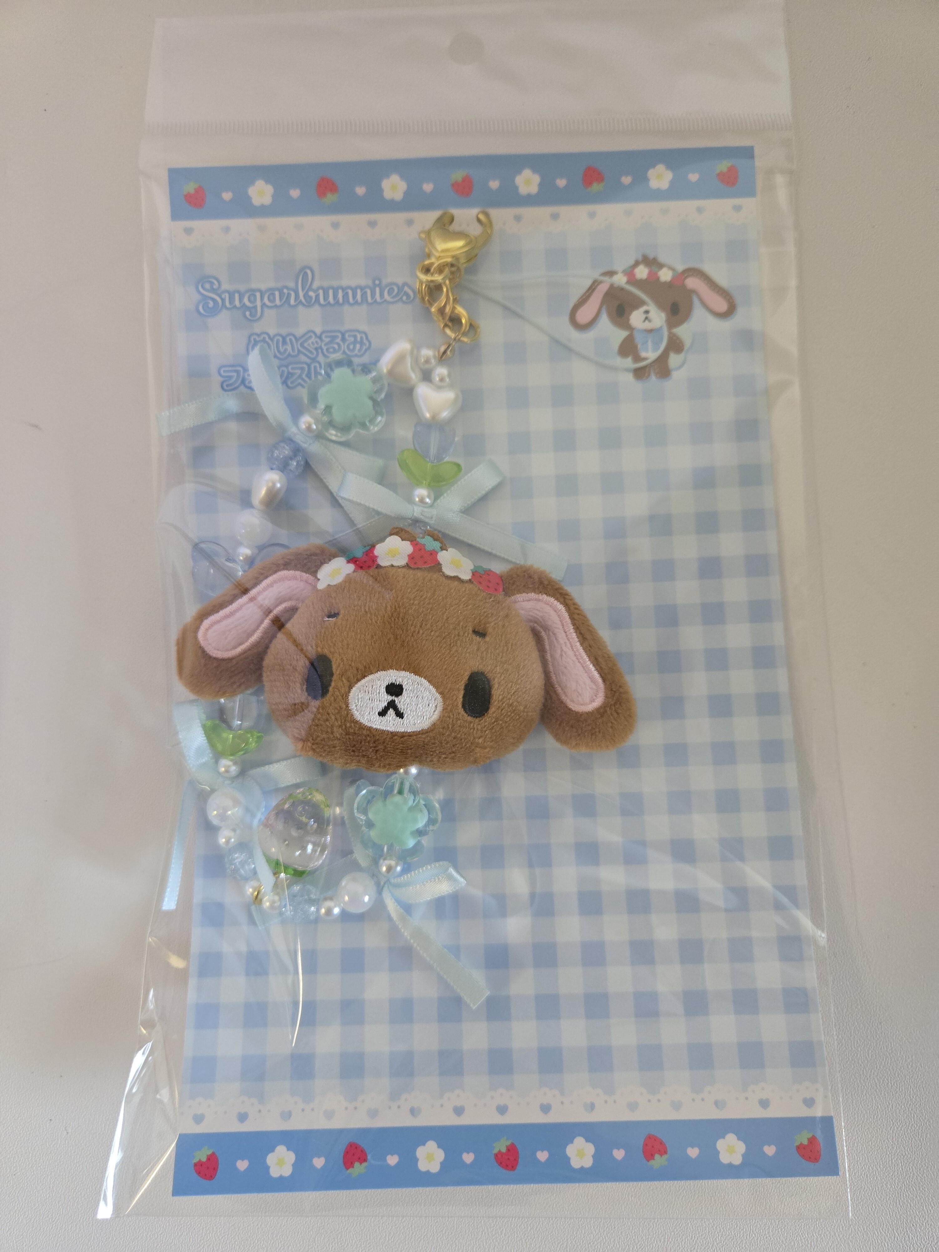 ぬいぐるみフォンストラップ Sugarbunnies