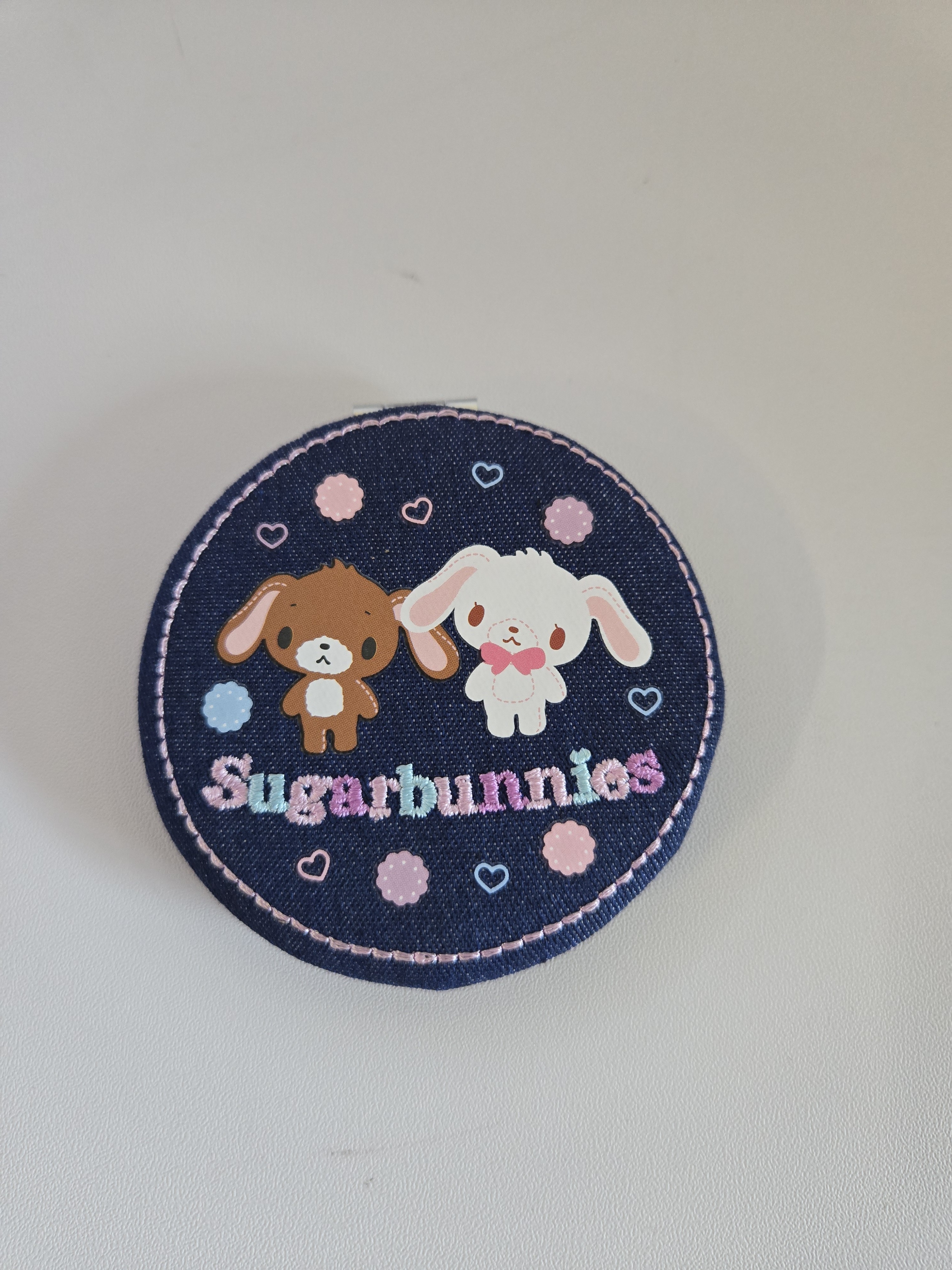 デニムコンパクトミラー Sugarbunnies
