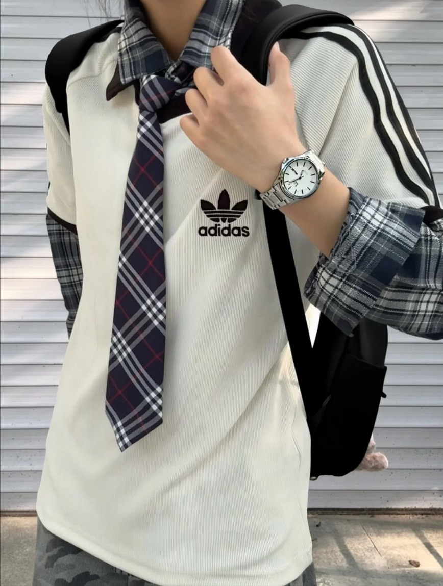 【預購】ADIDAS ORIGINALS 螺紋POLO衫 2色 KB5461